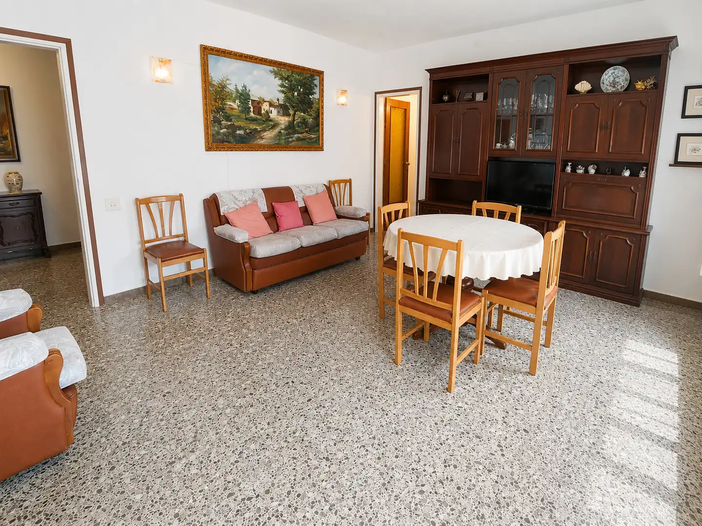 Sala d'estar de Planta baixa en venda en Montcada i Reixac amb Jardí privat i Traster