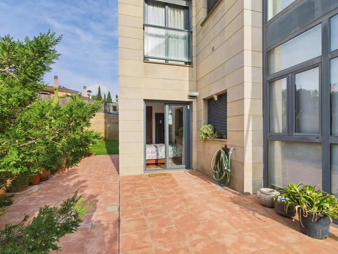 Jardí de Planta baixa en venda en  Palma de Mallorca amb Aire condicionat, Calefacció i Jardí privat