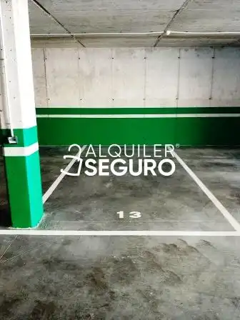 Parking of Flat for rent in Vitoria - Gasteiz  with Heating, Storage room and Furnished