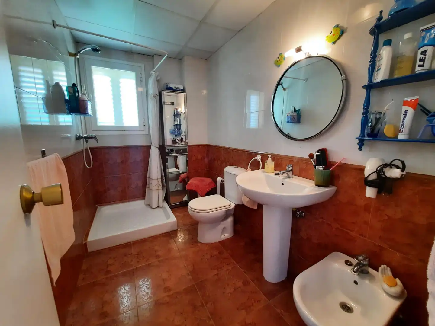 Badezimmer von Wohnung zum Verkauf in Oropesa del Mar / Orpesa mit Terrasse, Möbliert und Ofen
