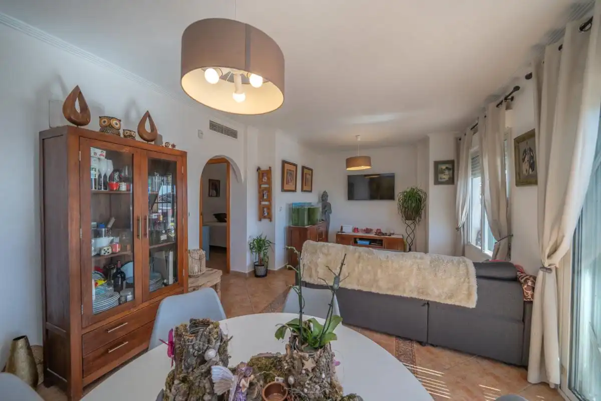 Sala de estar de Casa o chalet en venta en Mutxamel con Aire acondicionado, Calefacción y Jardín privado
