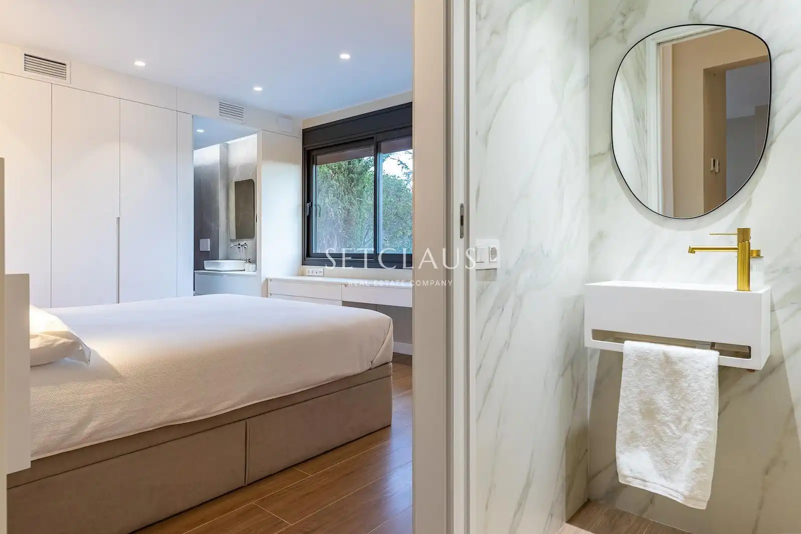 Habitación de Casa o chalet en venta en Tiana con Aire acondicionado, Calefacción y Terraza