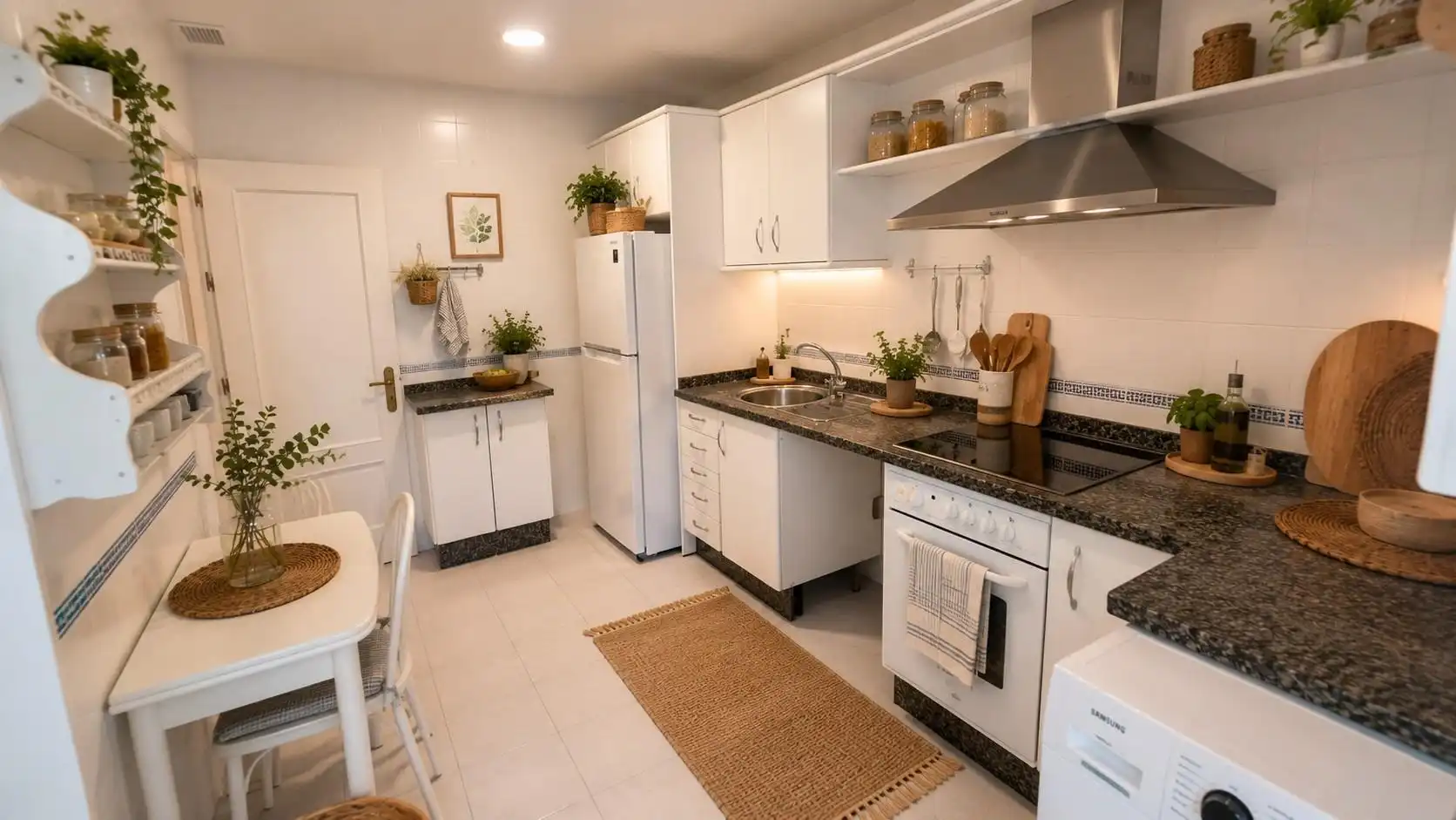 Cocina de Casa adosada en venta en Gines con Aire acondicionado