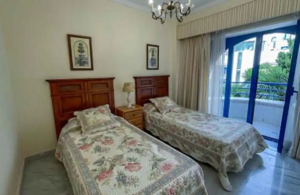 Bedroom of Duplexes for rent in Marbella  with Air Conditioner, Terrace and Swimming Pool