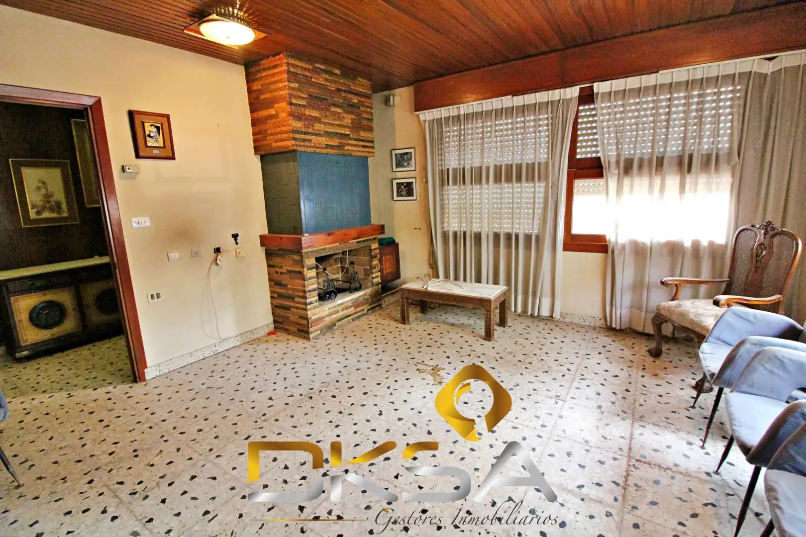 Sala d'estar de Casa o xalet en venda en La Vall d'Uixó amb Aire condicionat, Calefacció i Jardí privat