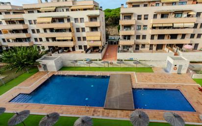 Swimming pool of Flat for sale in Lloret de Mar  with Air Conditioner, Parquet flooring and Terrace