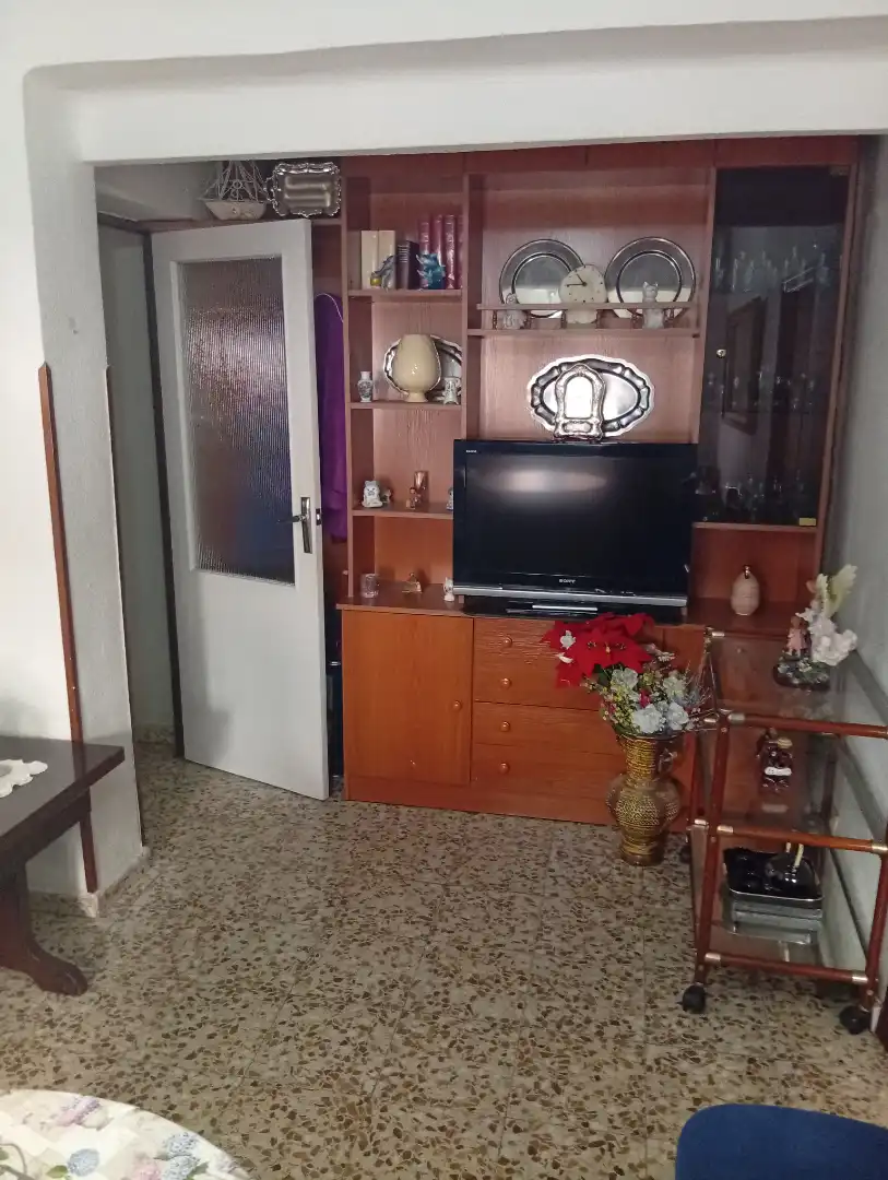 Sala de estar de Piso en venta en Madrid con Calefacción, Terraza y Amueblado