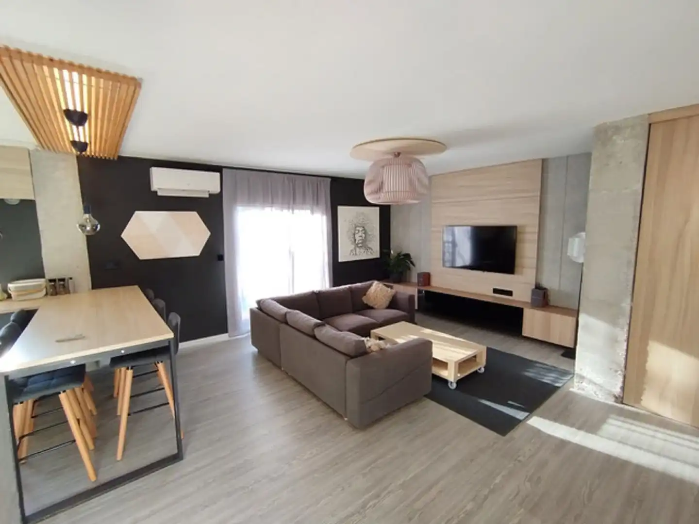 Sala d'estar de Apartament en venda en Mijas amb Aire condicionat i Terrassa