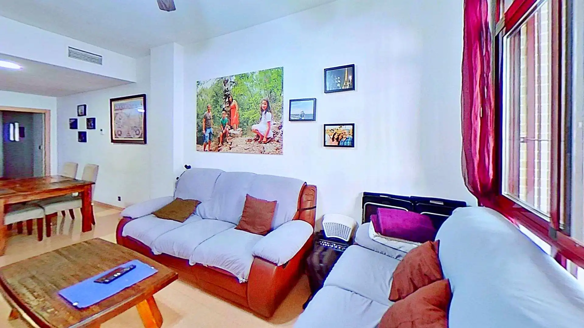 Living room of Flat for sale in Alicante / Alacant  with Air Conditioner, Heating and Terrace