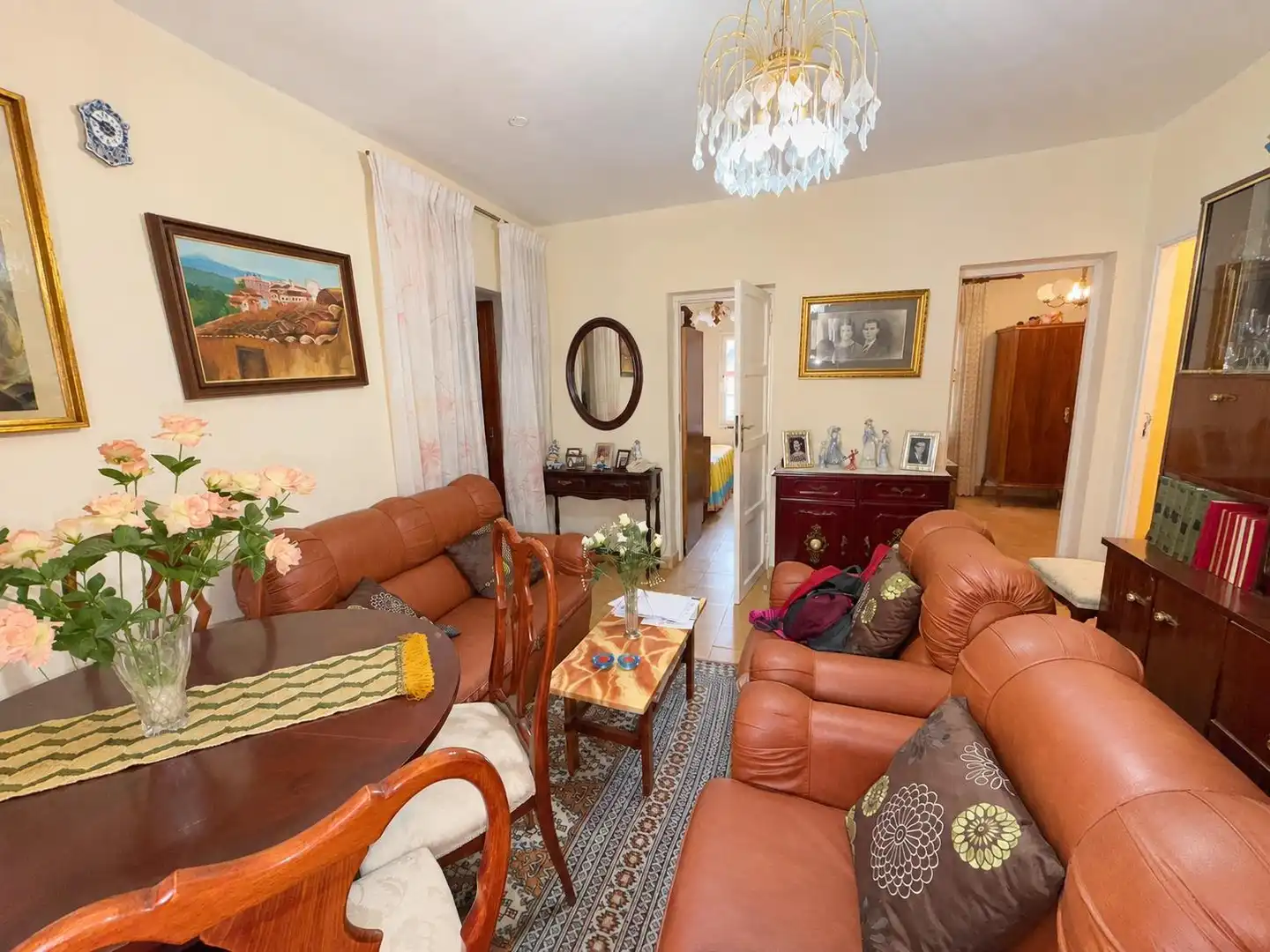 Sala d'estar de Apartament en venda en Centro