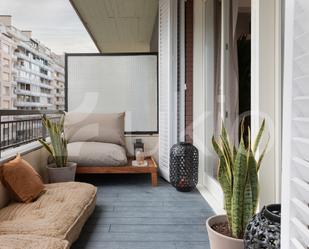 Balcony of Apartment to rent in  Barcelona Capital  with Air Conditioner, Terrace and Furnished