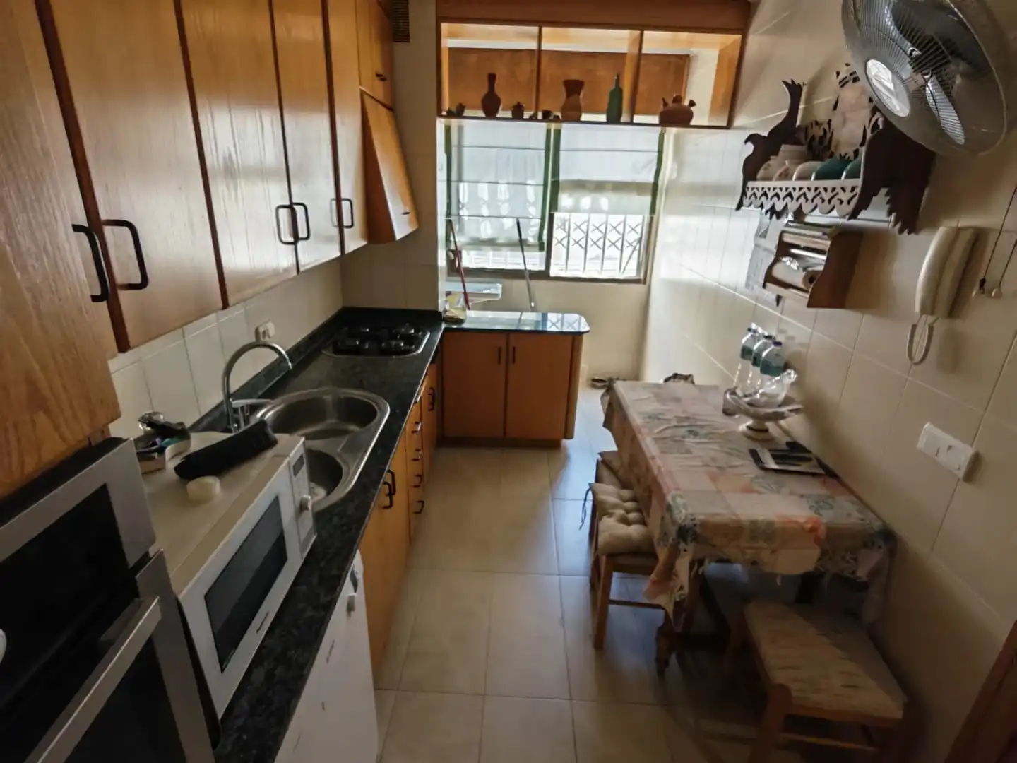 Cuina de Àtic de lloguer en Murcia amb Aire condicionat, Calefacció i Terrassa
