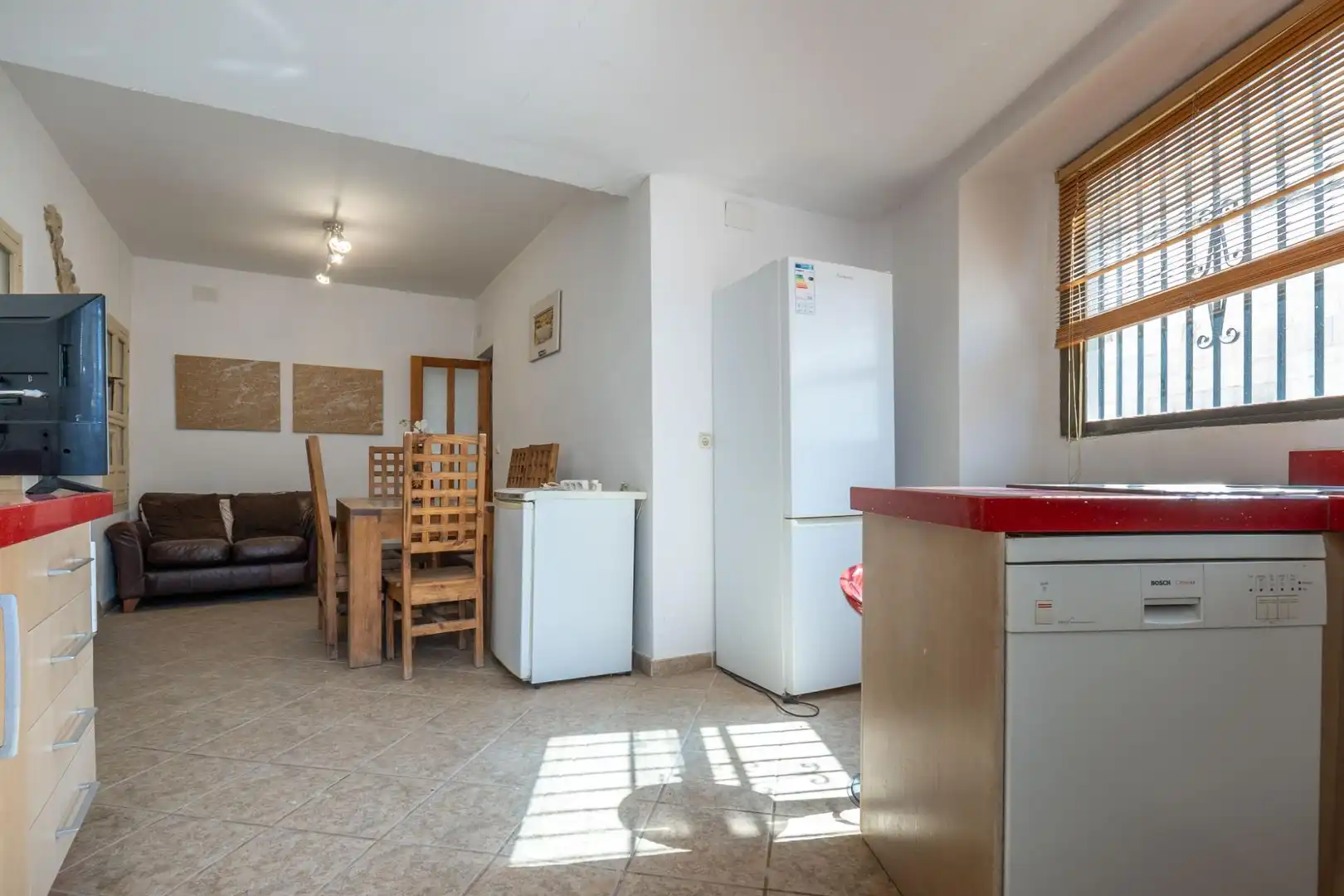 Kitchen of Houses for sale in Cacín  with Furnished and Balcony