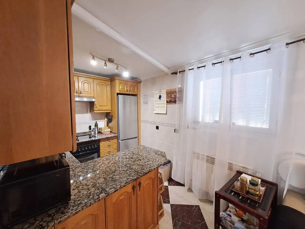 Cocina de Casa adosada en venta en Cardeñajimeno con Calefacción y Parquet