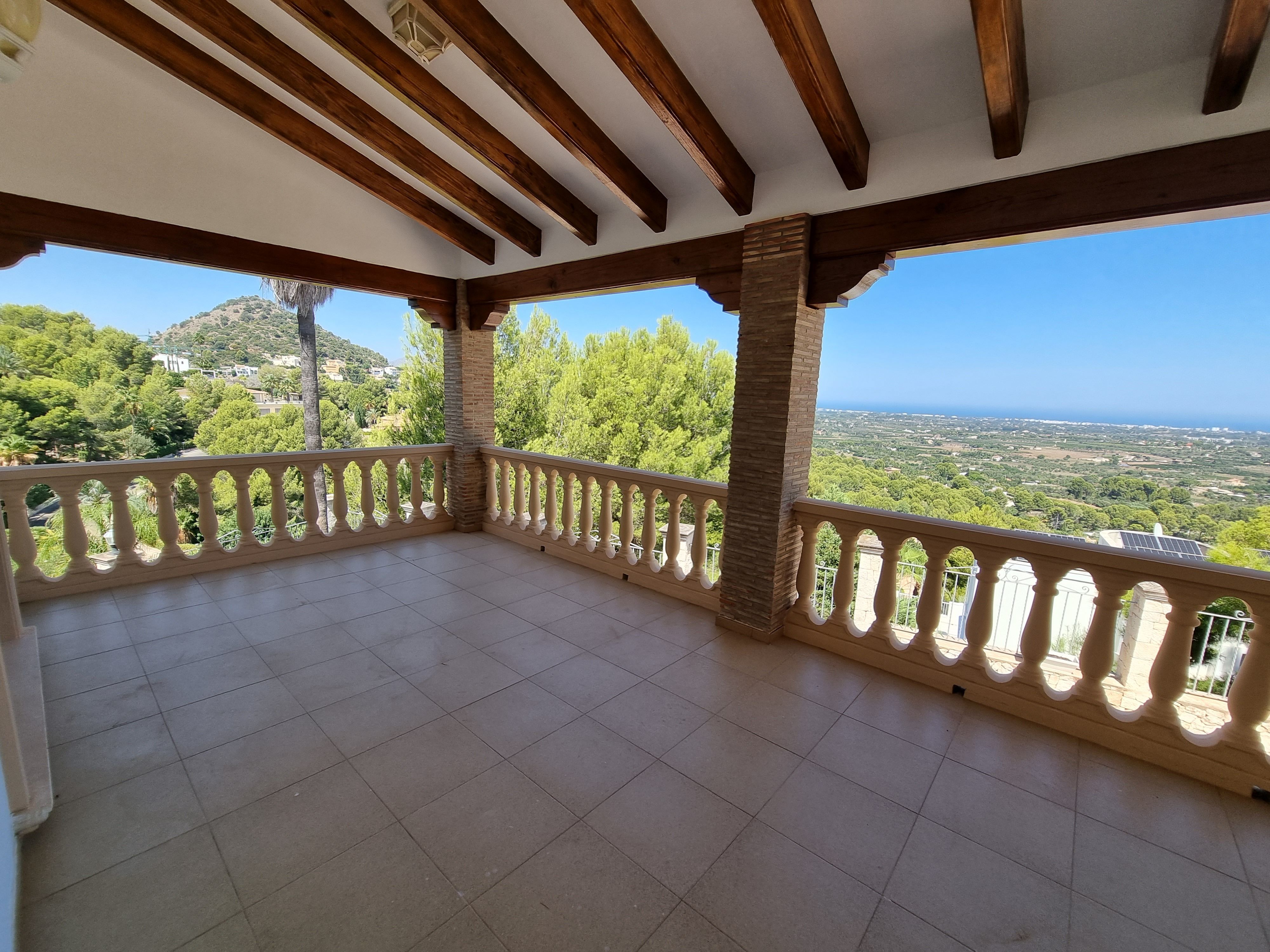 Terrassa de Finca rústica en venda en Pedreguer amb Calefacció, Jardí privat i Terrassa