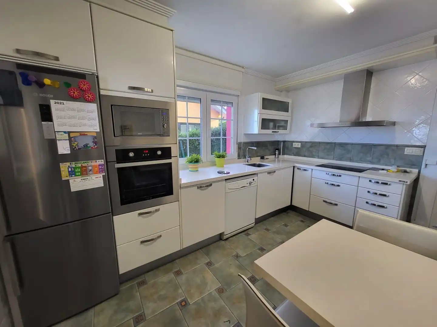 Cocina de Casa o chalet en venta en Carreño con Jardín privado y Trastero
