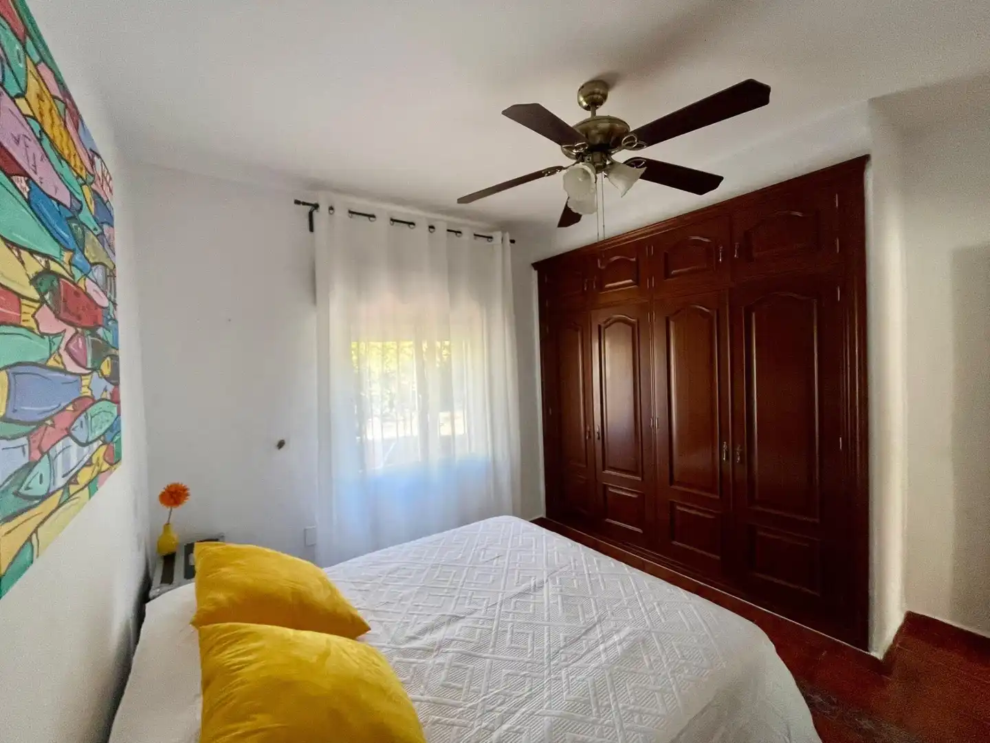 Habitación de Casa o chalet de alquiler en Rincón de la Victoria con Terraza, Trastero y Amueblado