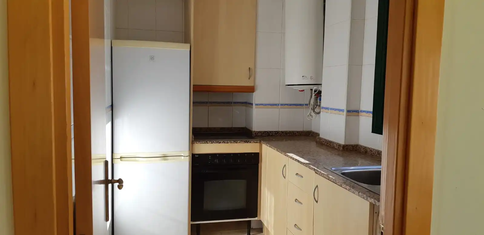 Cocina de Piso de alquiler en Benicarló con Terraza, Amueblado y Horno