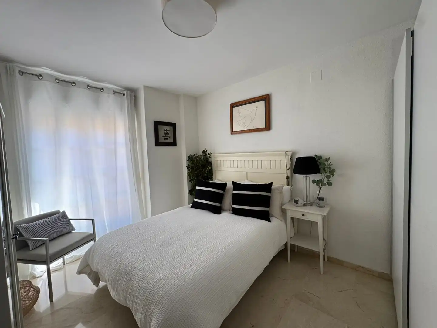 Bedroom of Flat for sale in Málaga  with Storage room and Furnished