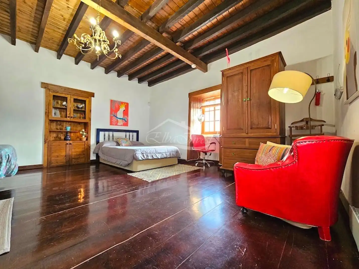 Sala d'estar de Casa o xalet en venda en Granadilla de Abona amb Aire condicionat, Moblat i Rentadora
