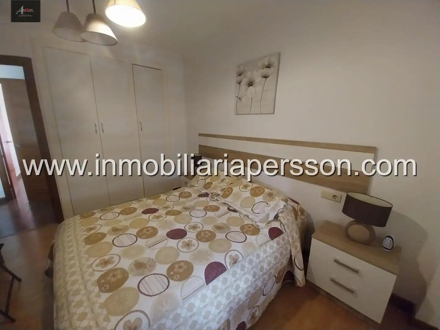 Schlafzimmer von Wohnung zum Verkauf in Manilva mit Klimaanlage, Möbliert und Balkon