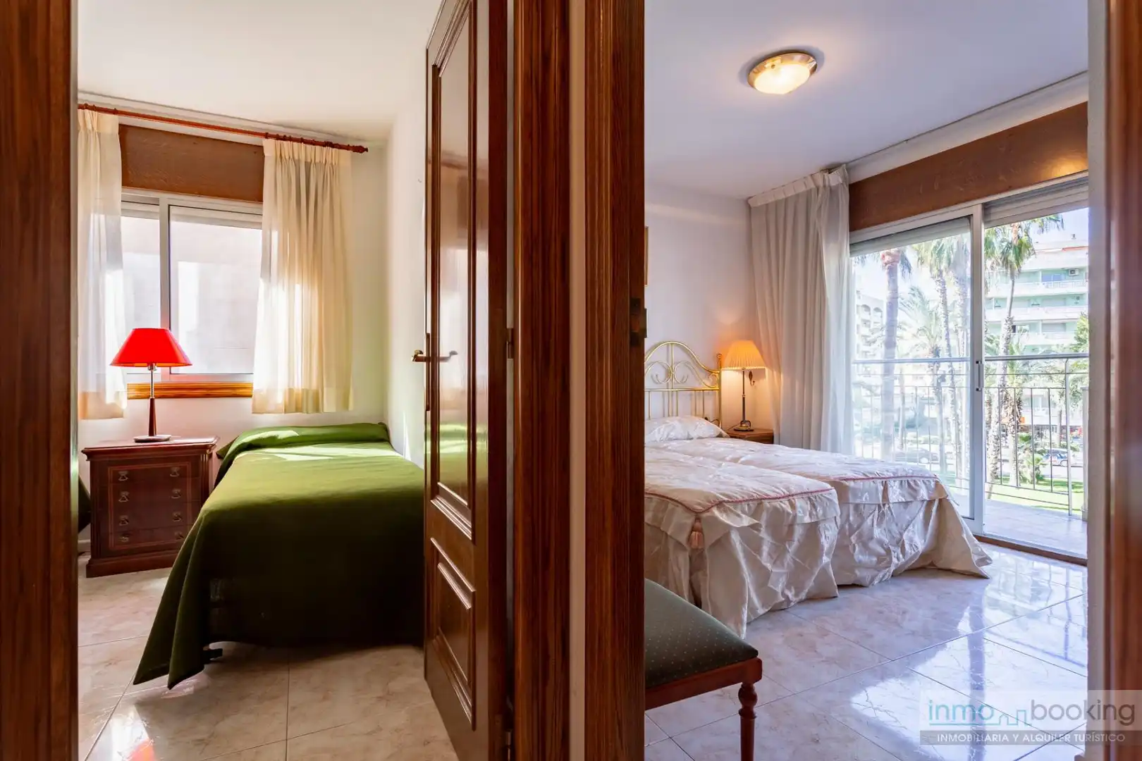 Schlafzimmer von Wohnungen zum Verkauf in Salou mit Klimaanlage, Heizung und Terrasse