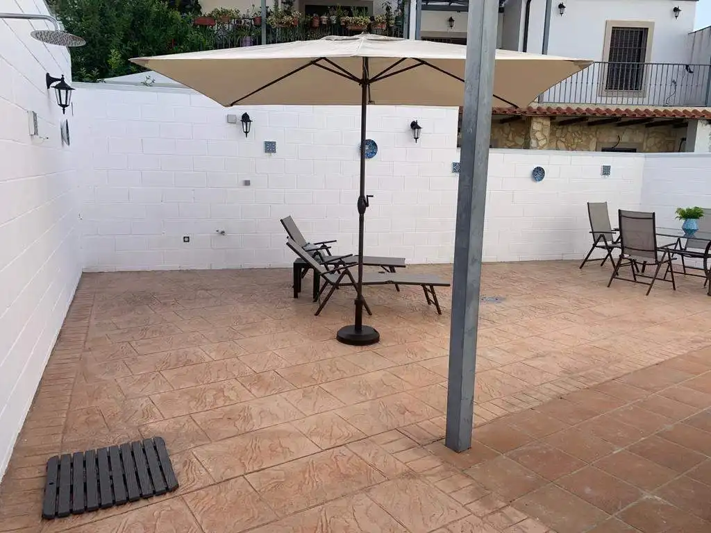 Terraza de Casa o chalet en venta en Malcocinado con Aire acondicionado, Jardín privado y Terraza