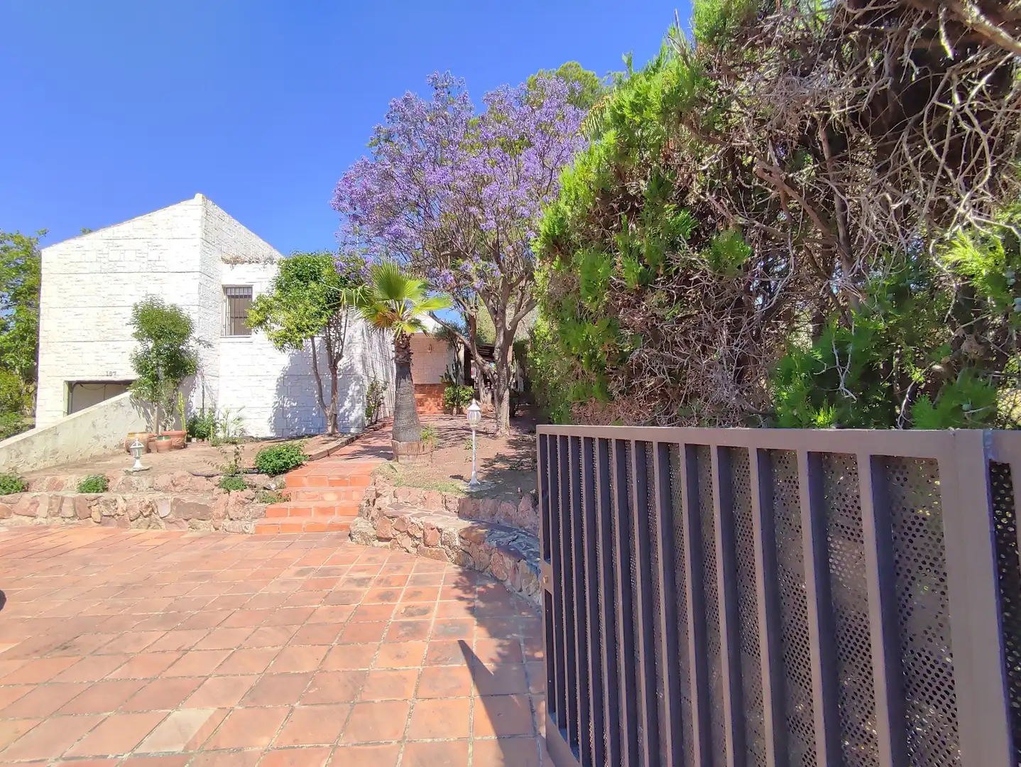 Vista exterior de Casa o xalet de lloguer en Puçol amb Calefacció, Jardí privat i Terrassa