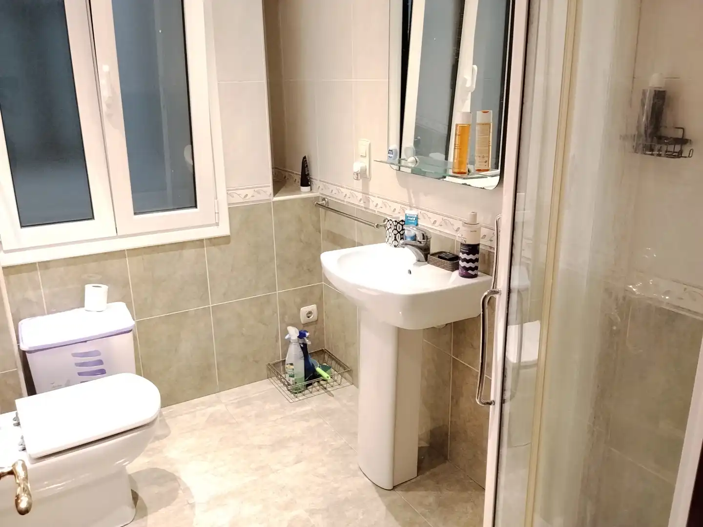Bathroom of Flat for sale in Ordizia  with Furnished and Balcony