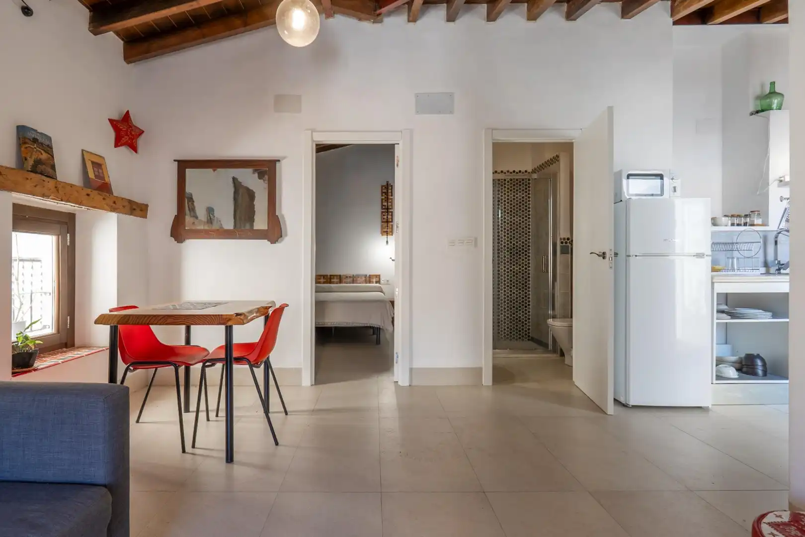 Bedroom of Houses for sale in Granada  with Air Conditioner, Terrace and Furnished