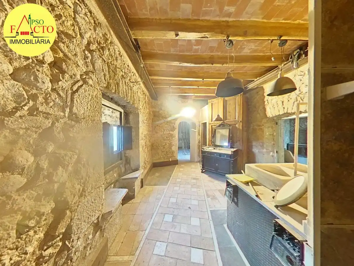Cuina de Casa o xalet en venda en Flaçà amb Terrassa i Traster