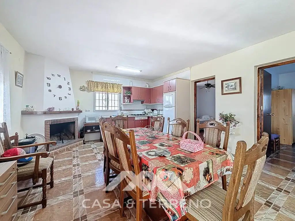 Cocina de Casa o chalet en venta en Macharaviaya con Aire acondicionado, Jardín privado y Terraza