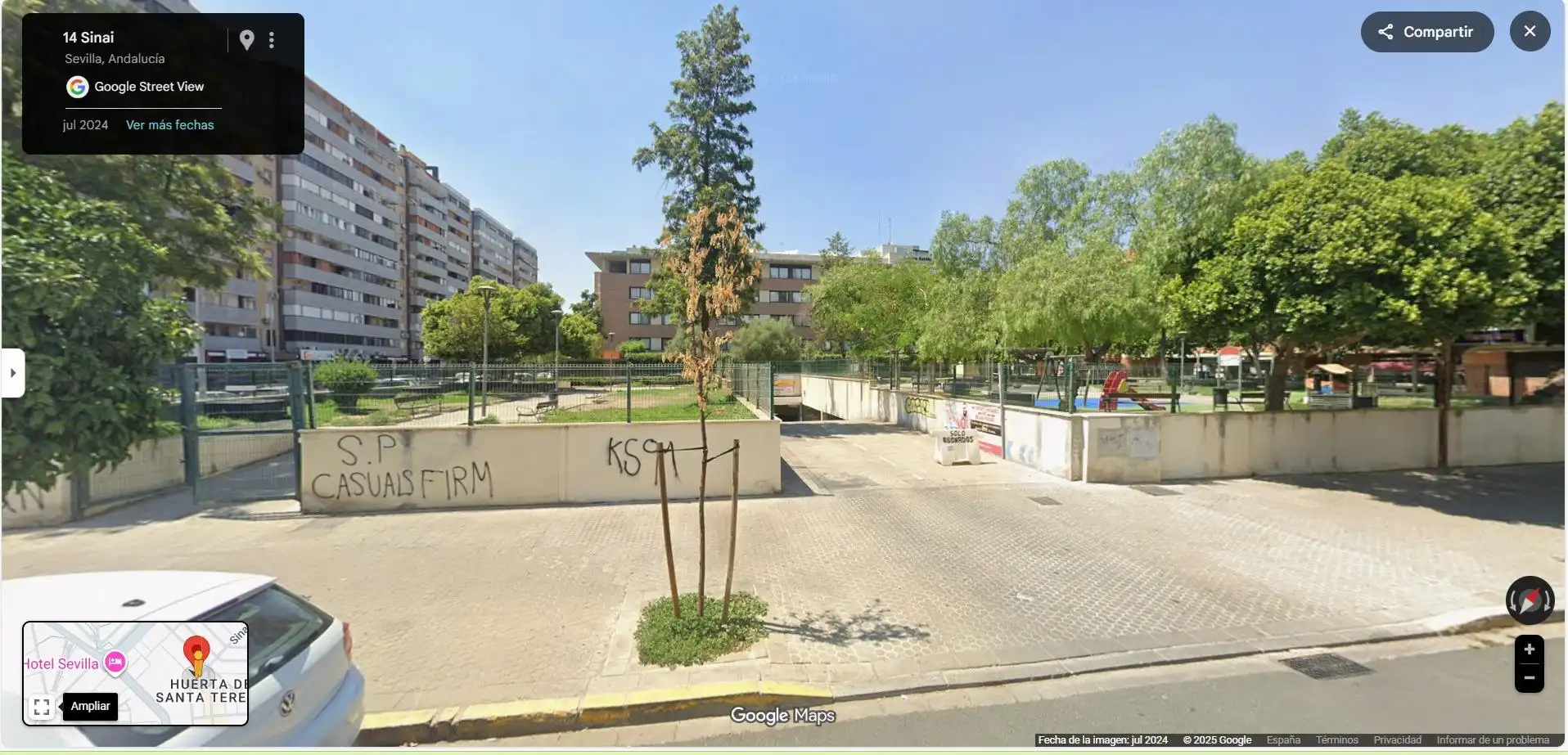 Parking de Piso en venta en Sevilla con Aire acondicionado, Terraza y Trastero