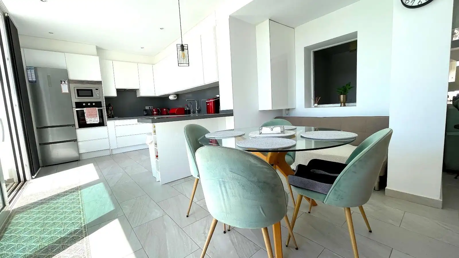 Cocina de Casa o chalet de alquiler en Estepona con Aire acondicionado, Terraza y Piscina