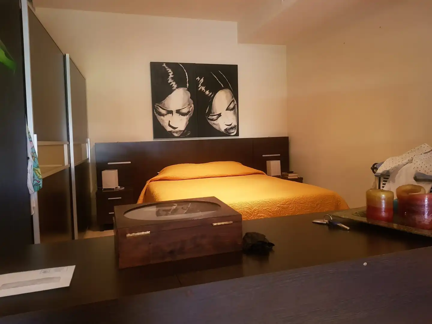 Schlafzimmer von Loft zur Miete in Vícar mit Klimaanlage, Heizung und Terrasse