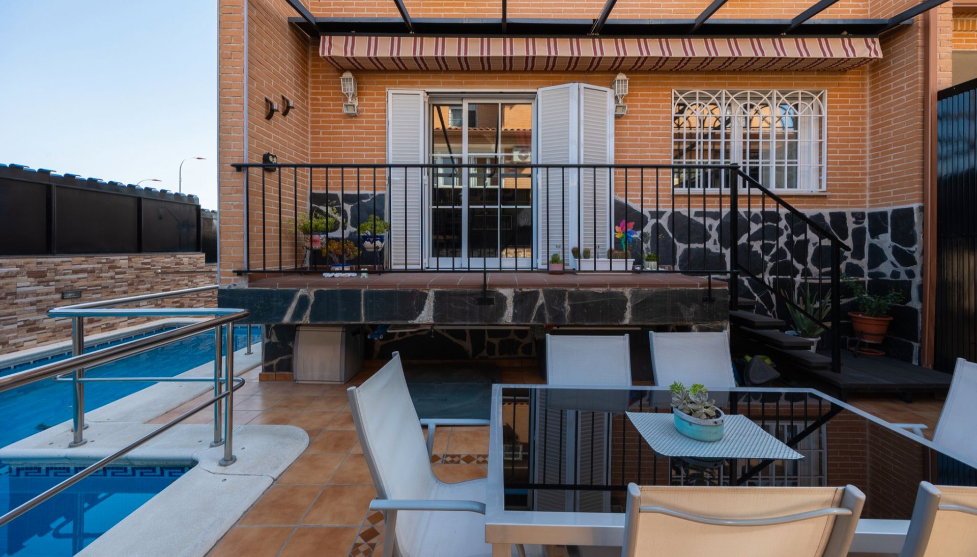 Terrace of House or chalet for sale in Illescas  with Air Conditioner, Heating and Private garden