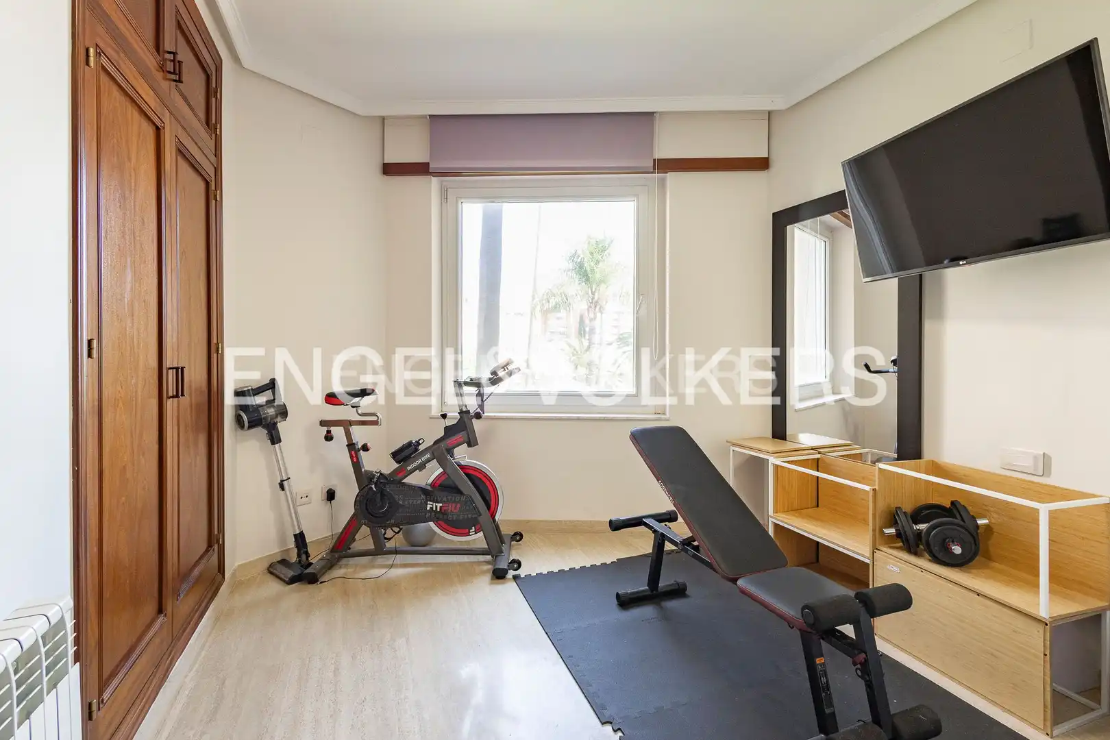 Schlafzimmer von Wohnung zur Miete in Tarragona mit Klimaanlage, Heizung und Privatgarten
