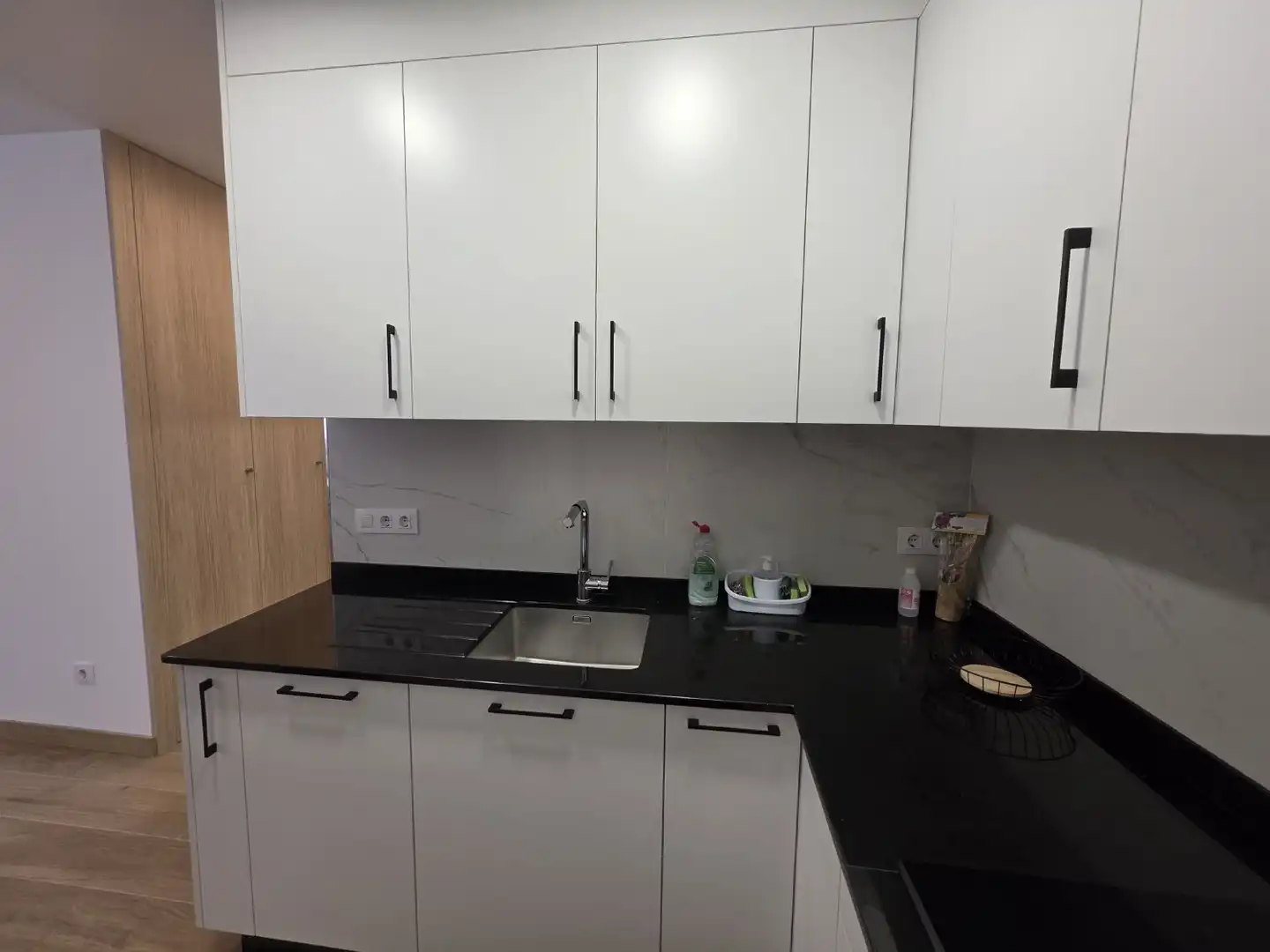 Kitchen of Flat for rent in A Coruña Capital   with Furnished
