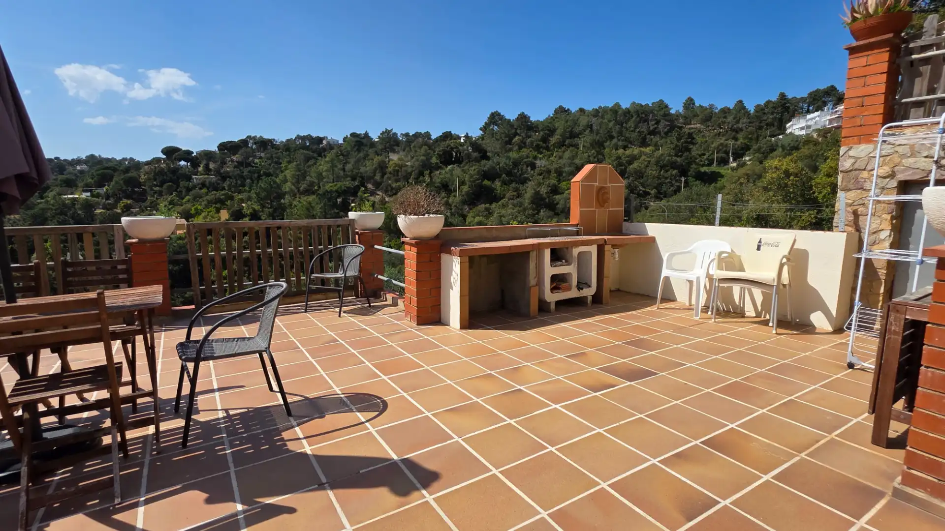 Terrassa de Casa o xalet en venda en Lloret de Mar amb Aire condicionat, Calefacció i Jardí privat