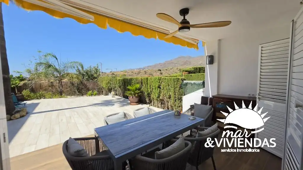 Terraza de Casa o chalet en venta en Mojácar con Aire acondicionado, Calefacción y Jardín privado