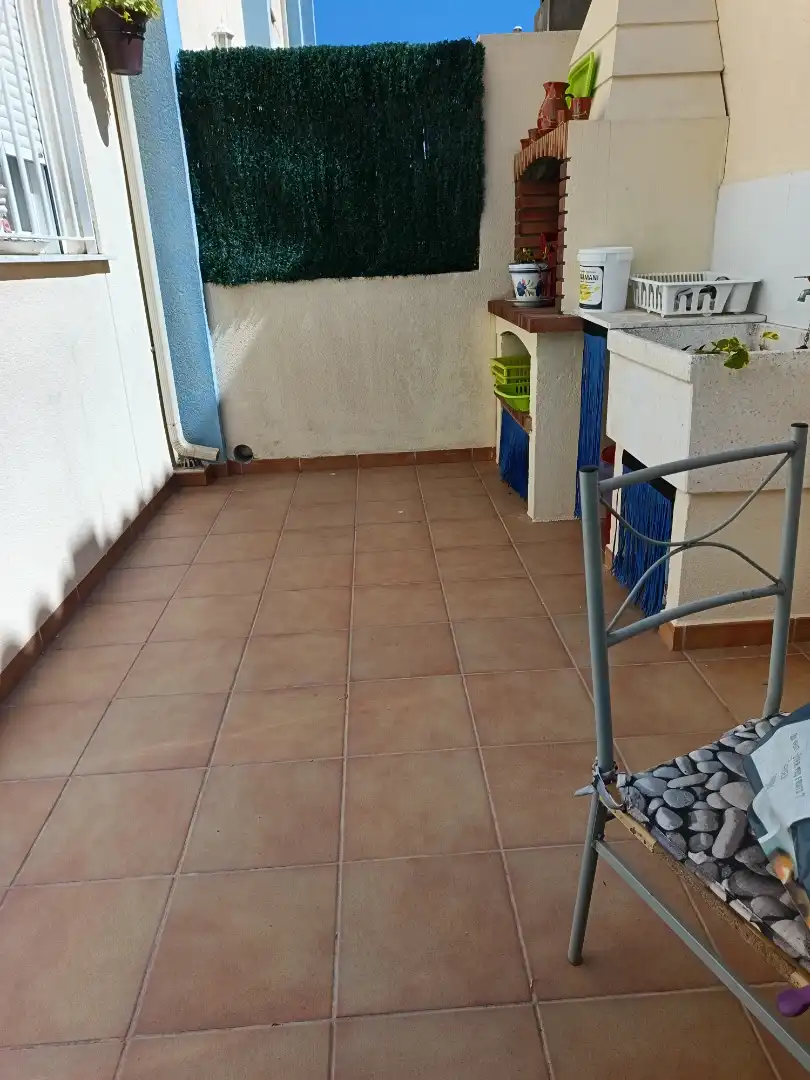 Cocina de Casa adosada en venta en Almazora / Almassora con Aire acondicionado, Calefacción y Terraza
