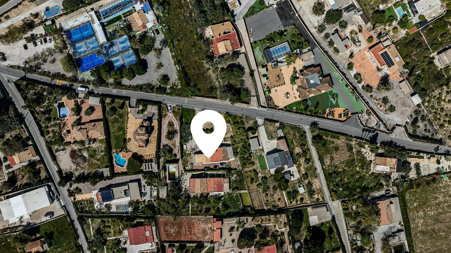 Vista exterior de Casa o chalet en venta en Elche / Elx con Aire acondicionado, Jardín privado y Terraza