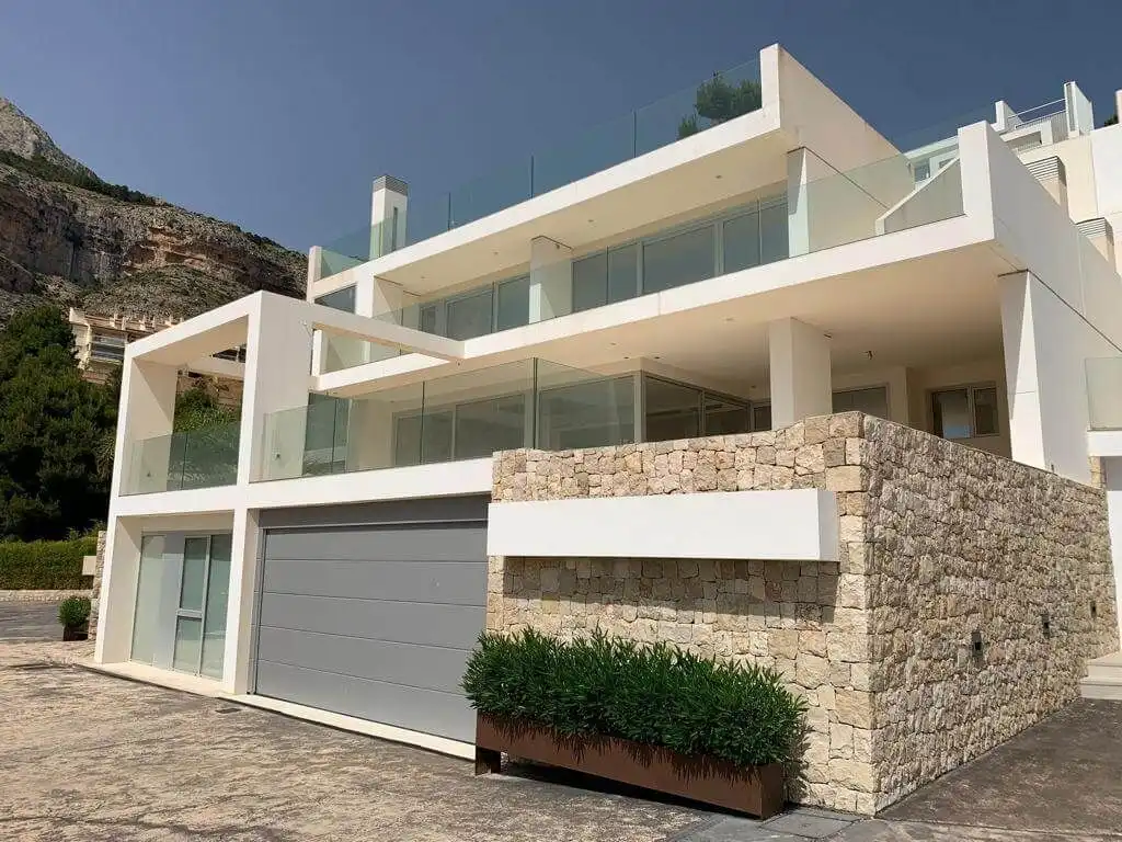 Vista exterior de Casa o chalet en venta en Benidorm con Aire acondicionado, Jardín privado y Terraza