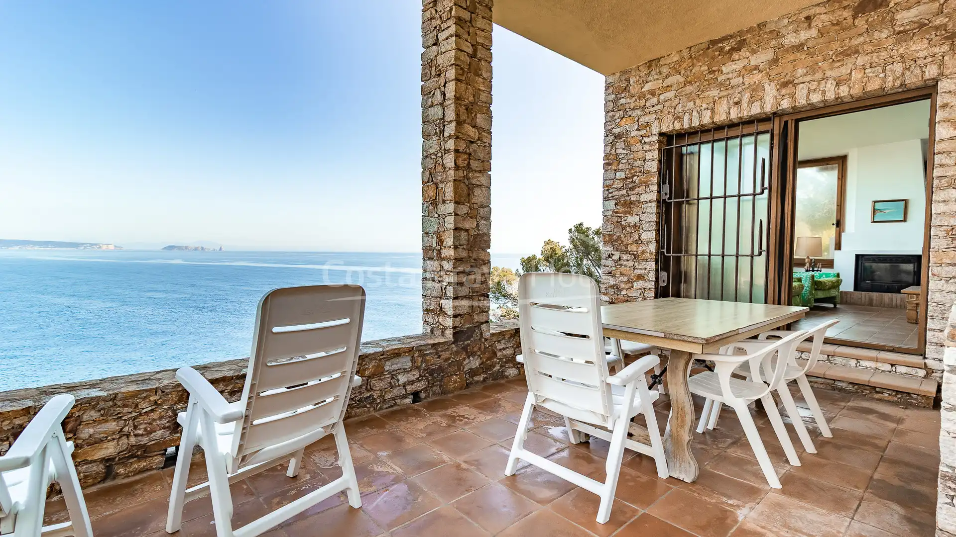 Terrasse von Haus oder Chalet zum Verkauf in Begur mit Heizung, Privatgarten und Terrasse