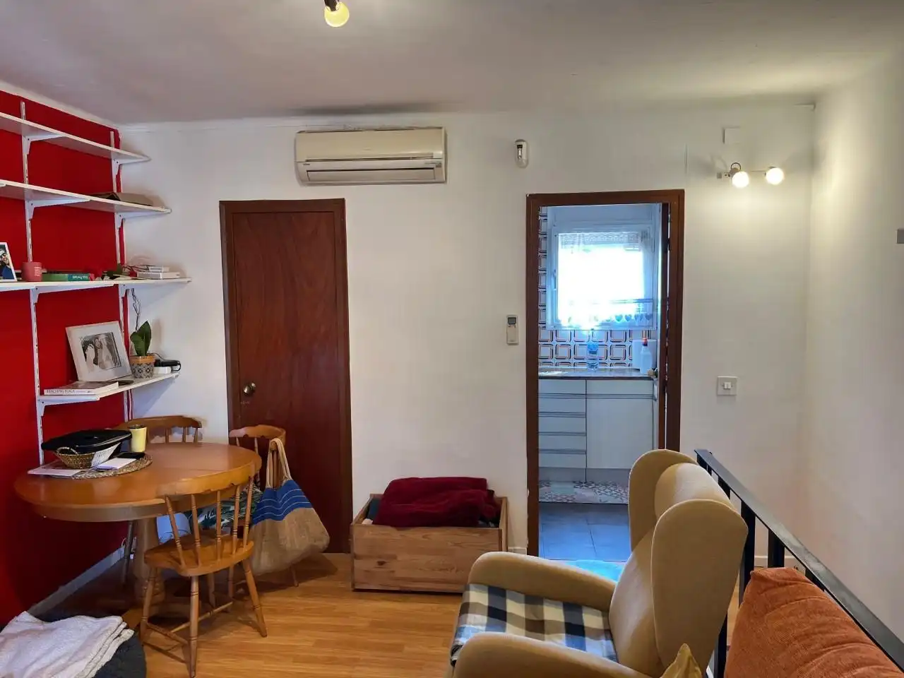 Wohnzimmer von Einfamilien-Reihenhaus zur Miete in Cambrils mit Heizung