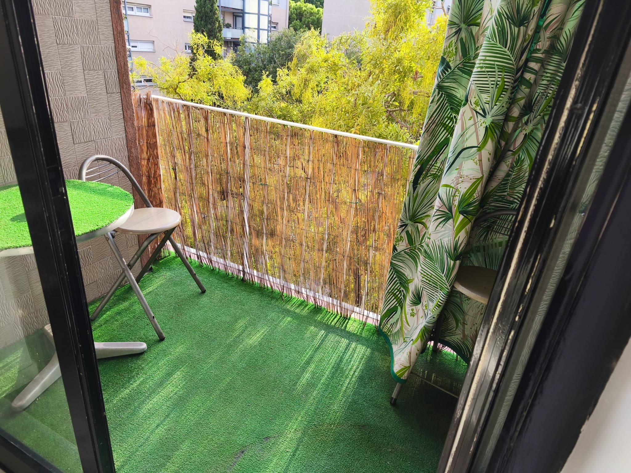 Balcony of Flat for sale in  Barcelona Capital  with Parquet flooring and Balcony
