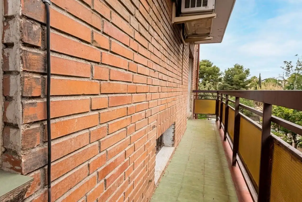 Balcony of Flat for sale in Villa de Vallecas