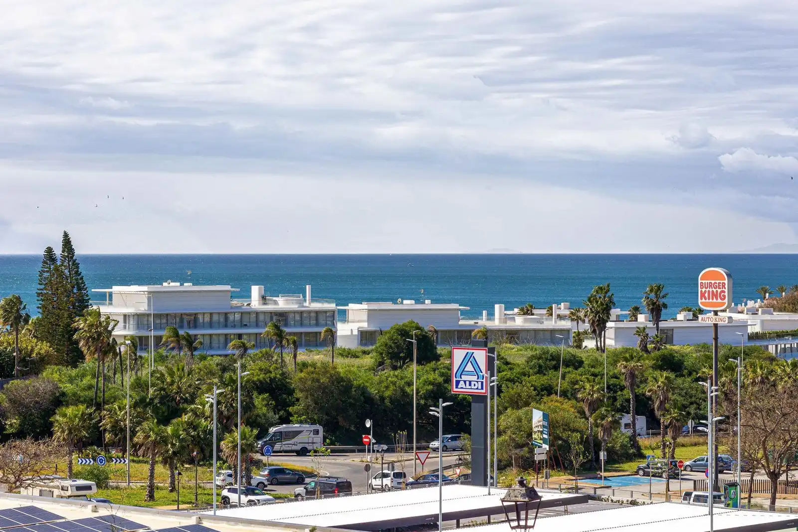 Exterior view of Detached homes for sale in Estepona  with Air Conditioner and Terrace