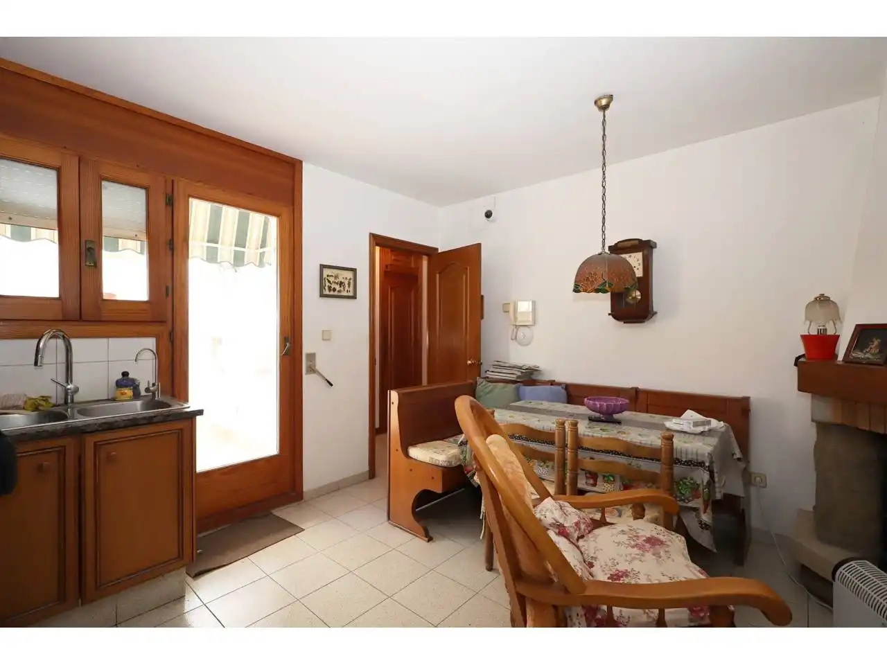 Comedor de Casa adosada en venta en Lloret de Mar con Calefacción, Terraza y Amueblado