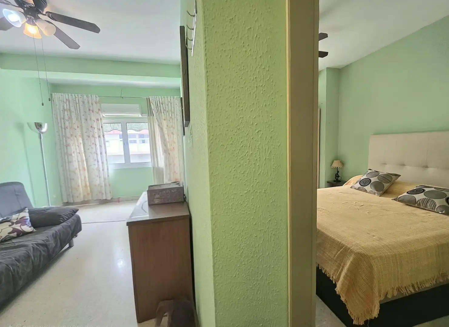 Schlafzimmer von Wohnung zum Verkauf in Torremolinos mit Klimaanlage und Möbliert